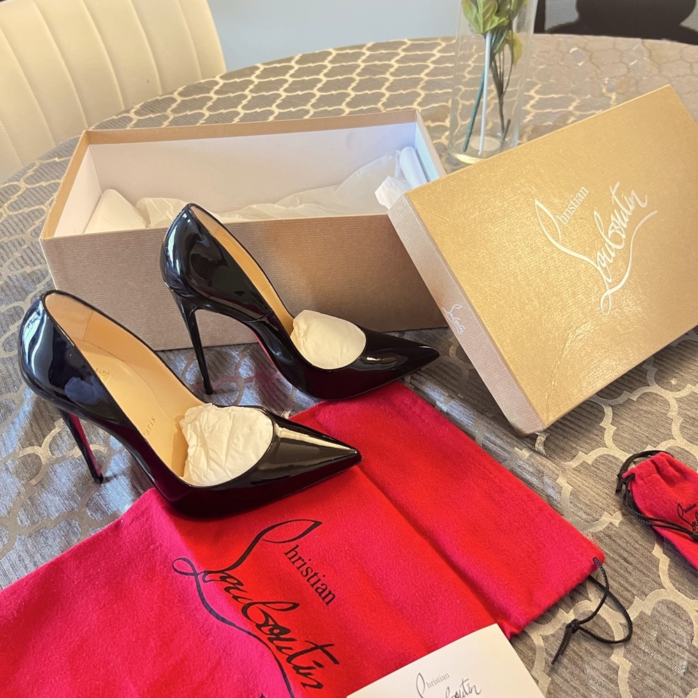 Authentic Christain Louboutin So Kate heels - Picture 1 of 4